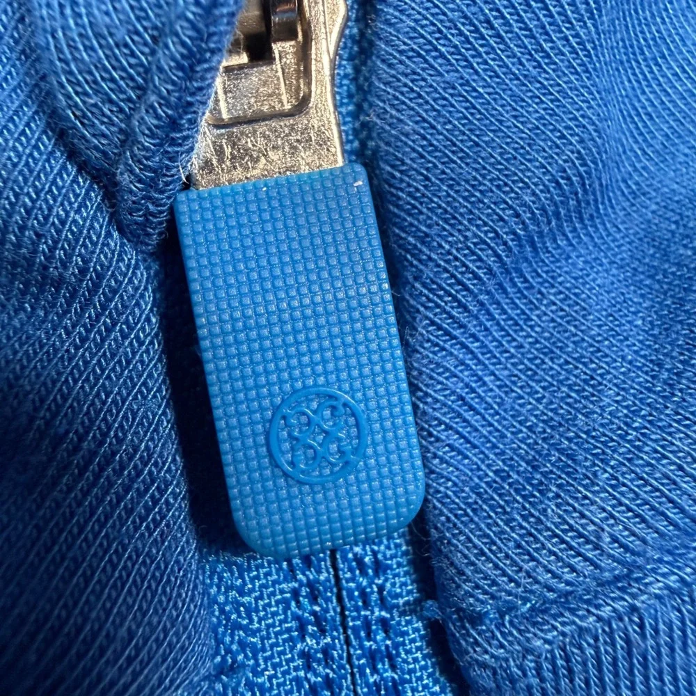 G/FORE Quarter Zip Pullover Mens XL Blue Golf Performance Mid Layer Stretch 1/4